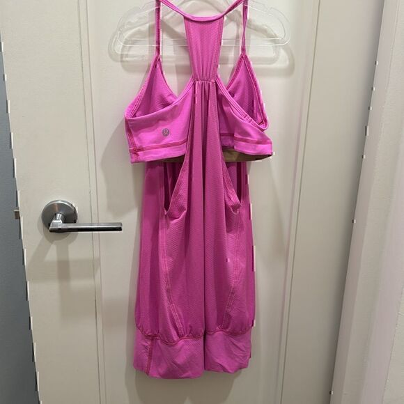 Lululemon Hot Pink Tank Top Size 4 - Picture 3 of 4